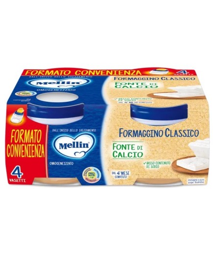 MELLIN OMOG FORMAGGIO 4X80G