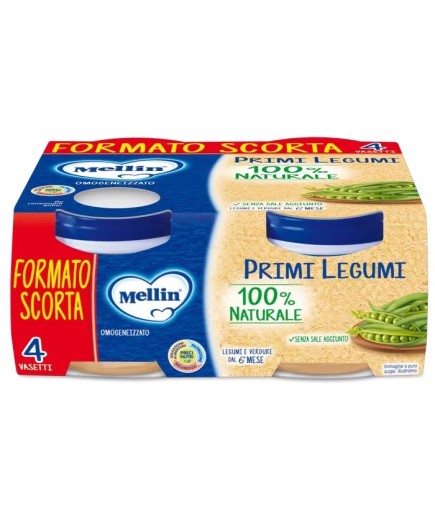 MELLIN OMOG PRIMI LEGUMI 4X80G