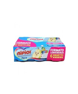 NIPIOL OMOG PERA 6X80G