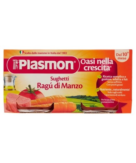 PLASMON SUGH RAGU' MANZO80GX2P