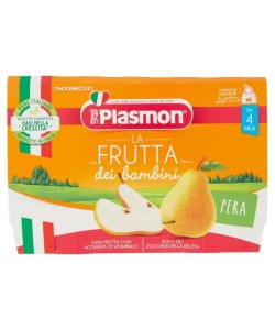 PLASMON SAPORI DI NAT OMOG PERA 100GX4