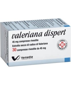 VALERIANA DISPERT 30 COMPRESSE RIVESTITE 45MG