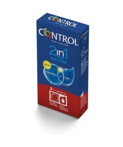 CONTROL 2IN1 NATURE 2,0+NATURE LUBE GEL