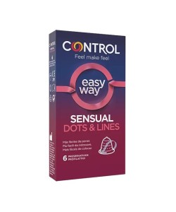 CONTROL SENSUAL DOTS & LINES EASY WAY 6PZ