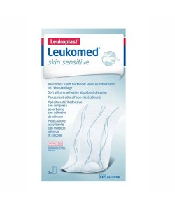 Leukoplast Leukomed Skin Sensitive Medicazione Adesiva 8x15cm 5 Pezzi