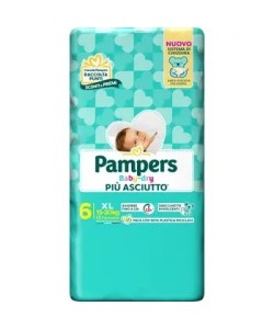 Pampers Baby Dry Pannolino Downcount Xl 13 Pezzi Taglia 6 (15-30 kg)